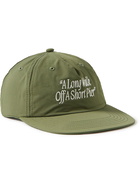 GENERAL ADMISSION - Embroidered Nylon and Cotton-Blend Twill Baseball Cap