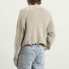 Represent Men's Lightweight Alpaca Knit Jumper in Latte