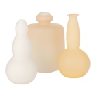 Verre dOnge SSENSE Exclusive Beige Small Vase Set