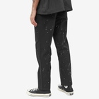 Uniform Bridge Men's Painted Cotton Fatigue Pant in Black