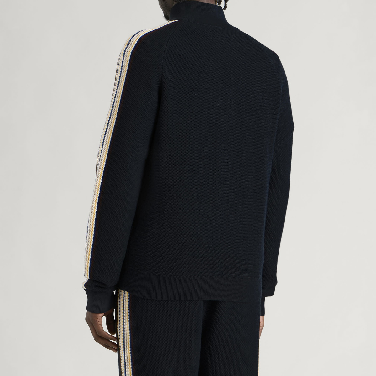 Casablanca Men's Cafe Culture Track Jacket in Navy