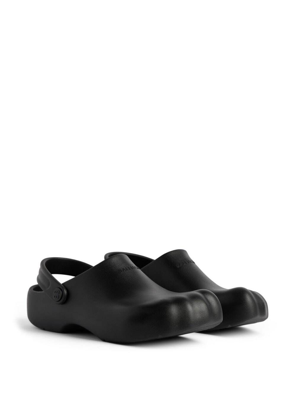 サンダル・ミュール BALENCIAGA SS25 Balenciaga Sandals Black (810517 W12H21010) BALENCIAGA - Sunday Molded Sandals Balenciaga
