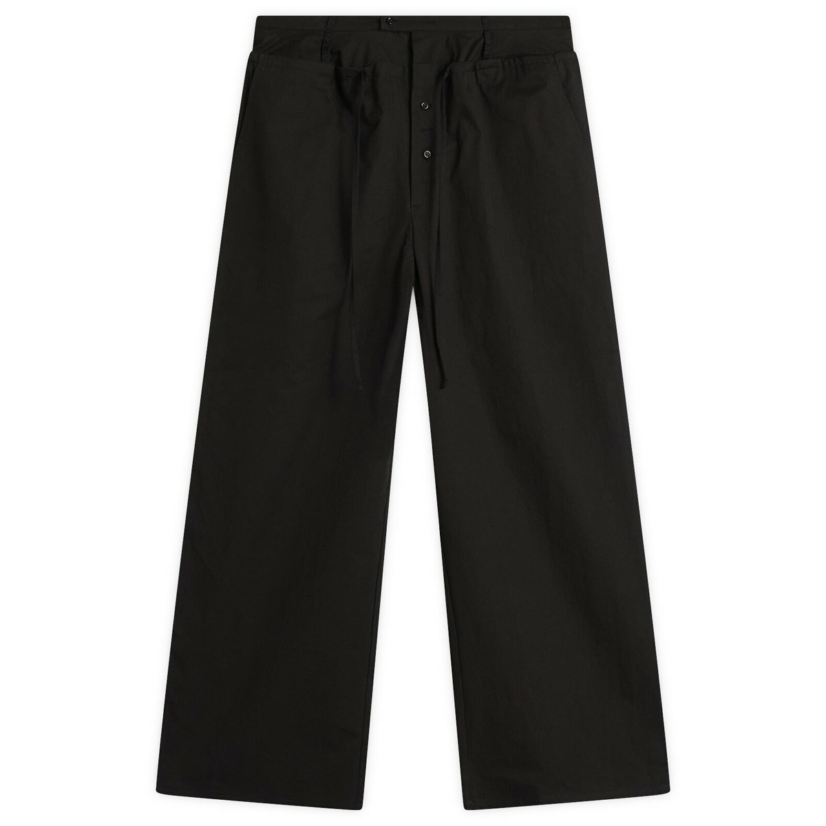 Deiji Studios Women's Two Band Trousers in Black