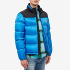 Moncler Men's Peuplier Contrast Yolk Jacket in Blue/Black