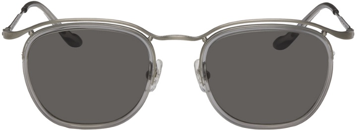 Photo: Matsuda SSENSE Exclusive Silver M3092 Sunglasses