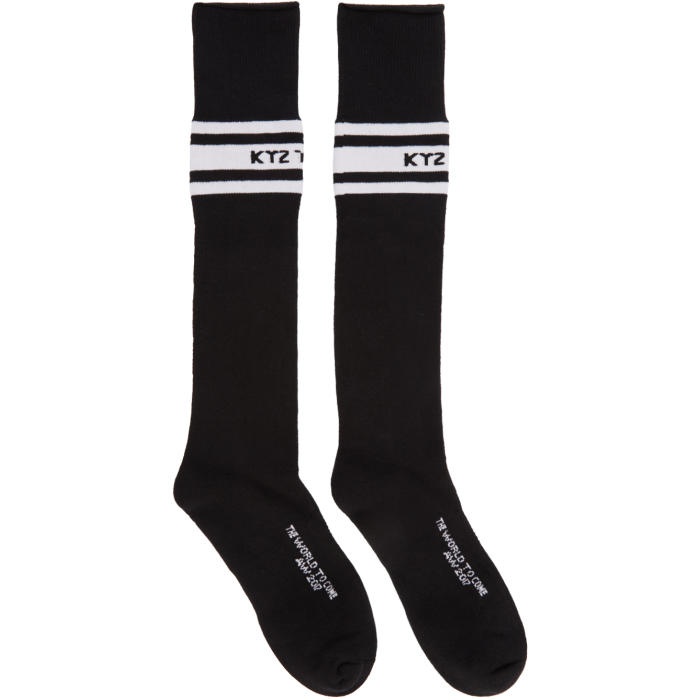 Photo: KTZ Black Long Stripes Socks