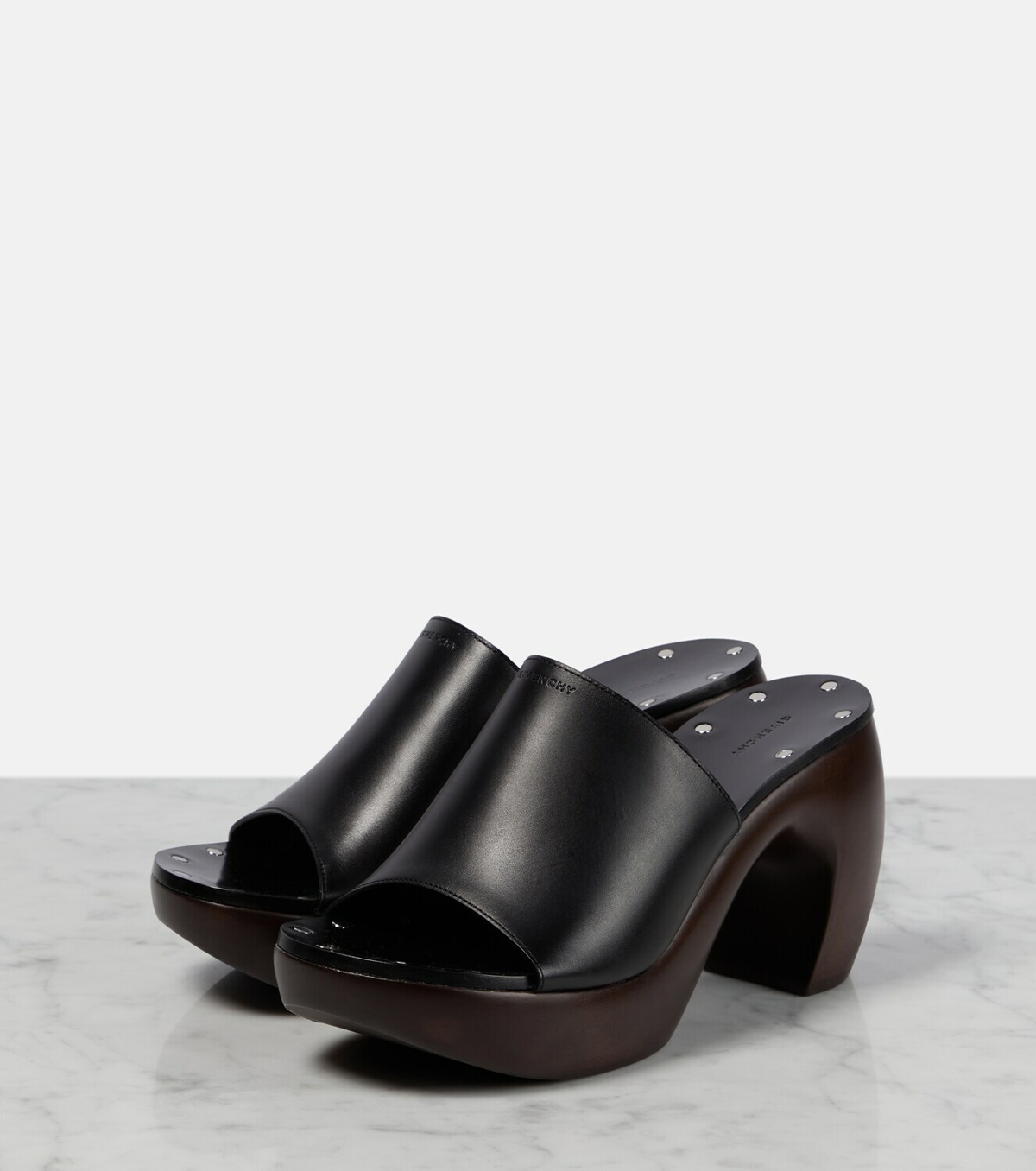Givenchy G Clog leather mules Givenchy