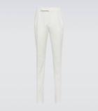 Brunello Cucinelli - Linen tailored trousers