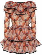 ETRO - Ruffled Printed Chiffon Mini Dress