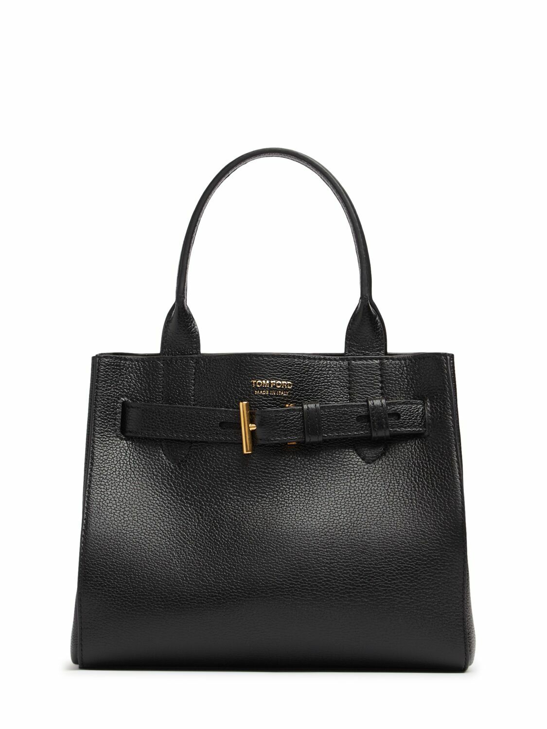 Tom Ford - Disco leather-trimmed bucket bag TOM FORD