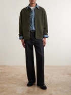 FrizmWORKS - Wool-Blend Cardigan - Green