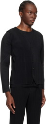 HOMME PLISSÉ ISSEY MIYAKE Black Basics Vest