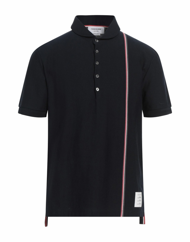 Photo: Thom Browne Mens Polo shirt in Navy