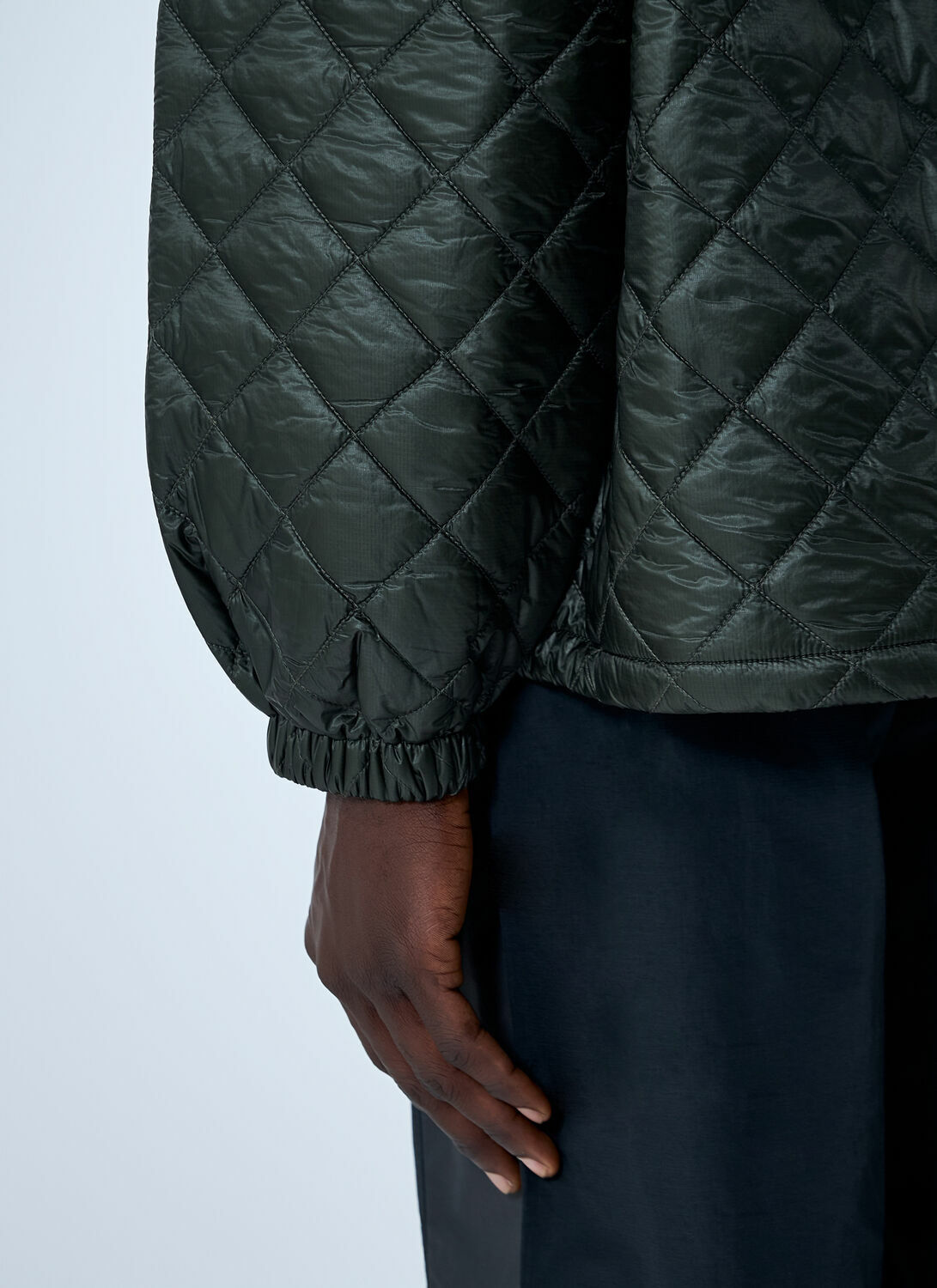 Umbro Quilted Masked Anorak Jacket