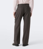 Our Legacy Slack wool and cotton wide-leg pants