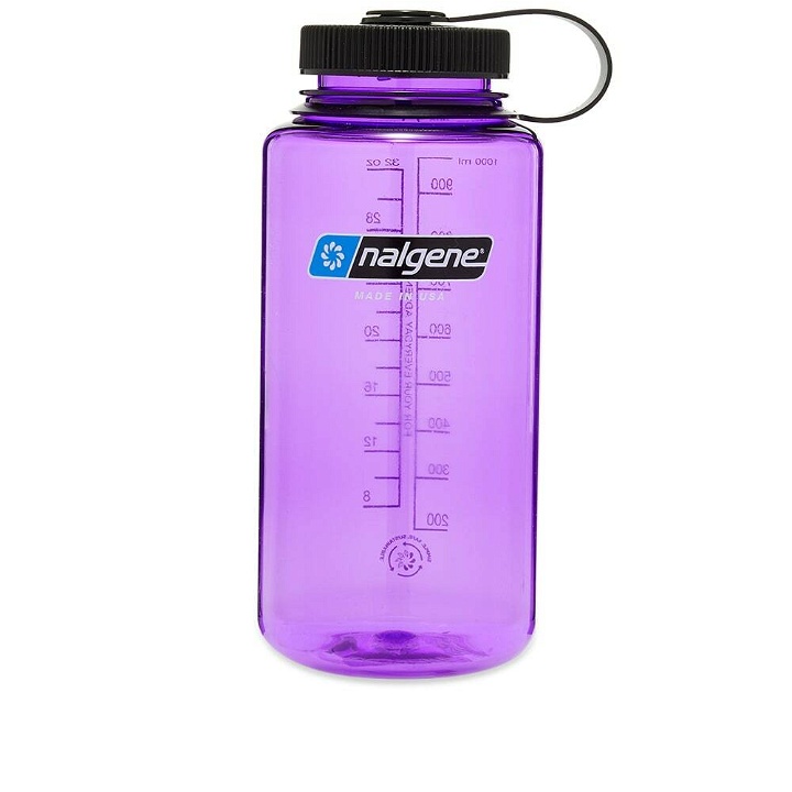 Photo: Nalgene Wide Mouth Tritan Sustain Water Bottle in Purple 1L