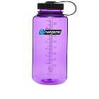 Nalgene Wide Mouth Tritan Sustain Water Bottle in Purple 1L