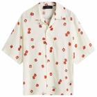 AMIRI Men's Dice Bowling Shirt in Alabaster
