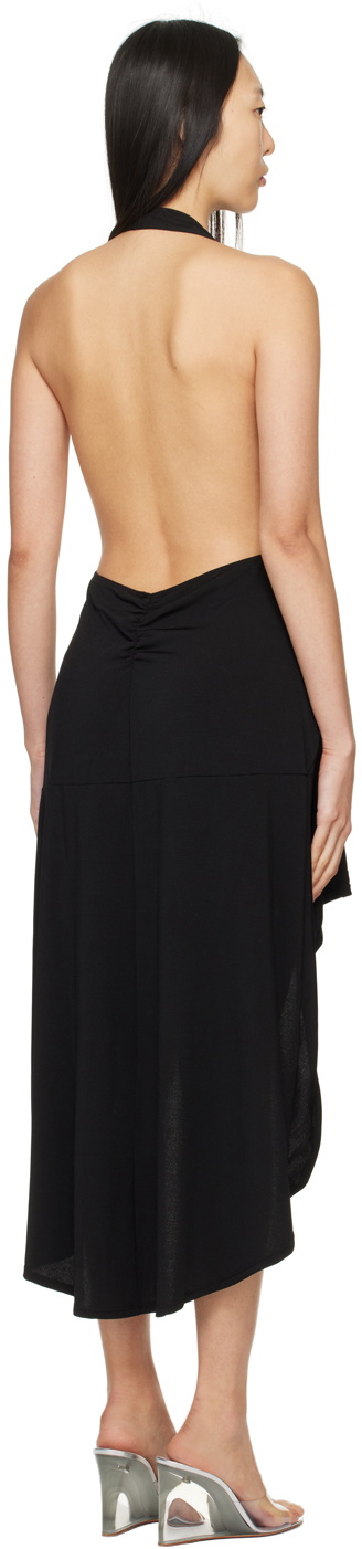 Miaou Black Elena Midi Dress