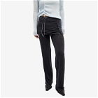 Peachy Den Women's Kylie Cupro Trousers in Graphite