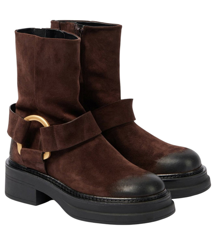 Photo: Dorothee Schumacher Suede Softness biker boots