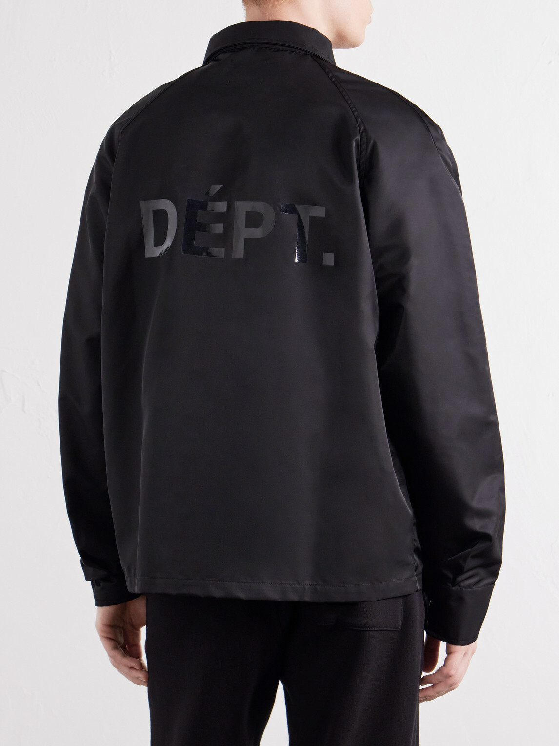 Gallery Dept. - Montecito Logo-Embroidered Shell Jacket - Black