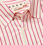 Marni - Striped Cotton Shirt - Neutrals