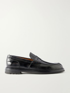 Officine Creative - Sax Flexi 001 Leather Loafers - Black