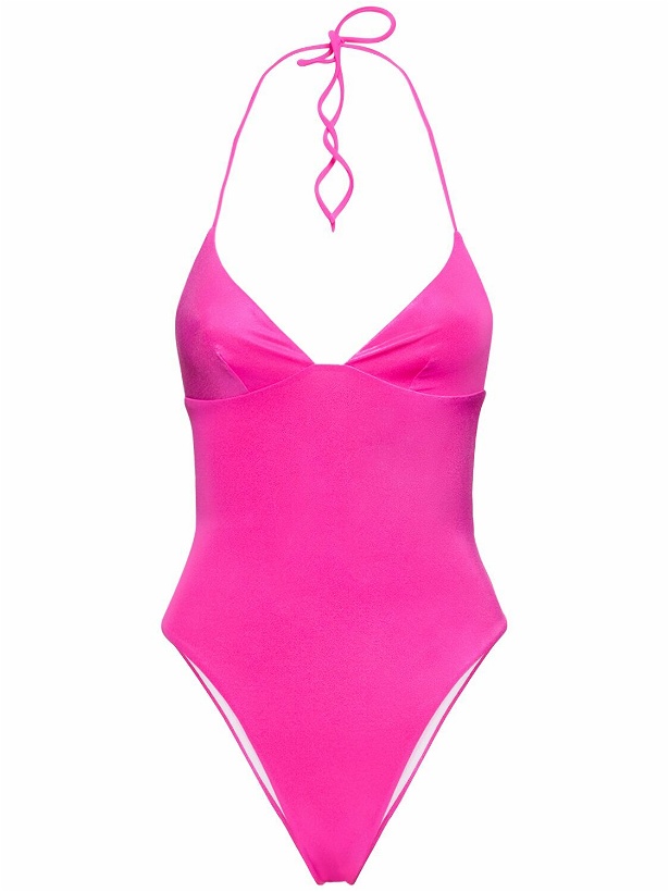 Photo: DSQUARED2 Glossy One Piece Swimsuit