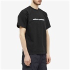 Uniform Experiment Men's Authentic Motion Logo T-Shirt in Black