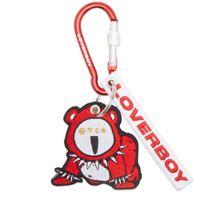 Photo: Charles Jeffrey Loverboy Women's Charles Jeffrey Character Keyring in Red Gay Gromlin
