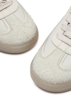 Represent Virtus Panelled Leather Sneakers Off White