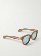 Jacques Marie Mage - Mojave Round-Frame Acetate Sunglasses
