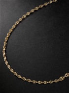 HOORSENBUHS - 3mm Open-Link Gold Diamond Necklace