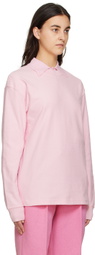 Soulland Pink Pepe Long Sleeve T-Shirt
