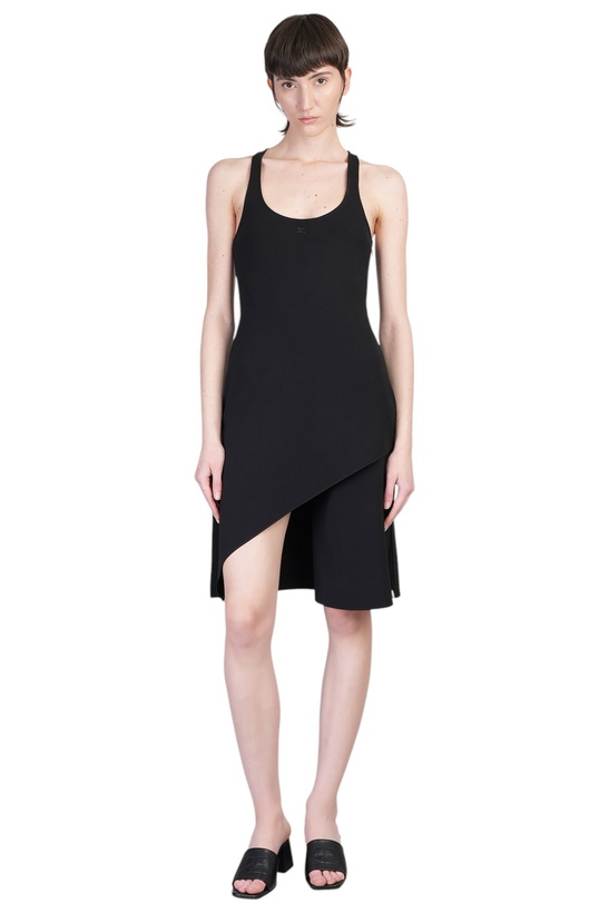 Photo: Courrèges Dress Woman In Black Polyester