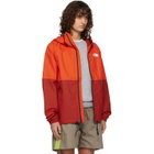 The North Face Orange Antora Hoodie Rain Jacket