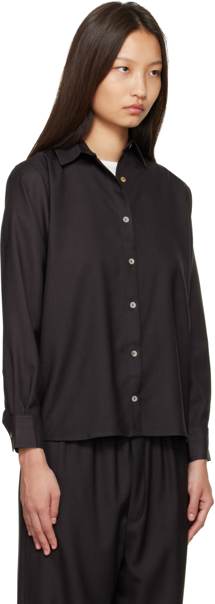 Baserange Brown Stoa Shirt