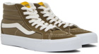 Vans Khaki Sk8 High-Top Sneakers