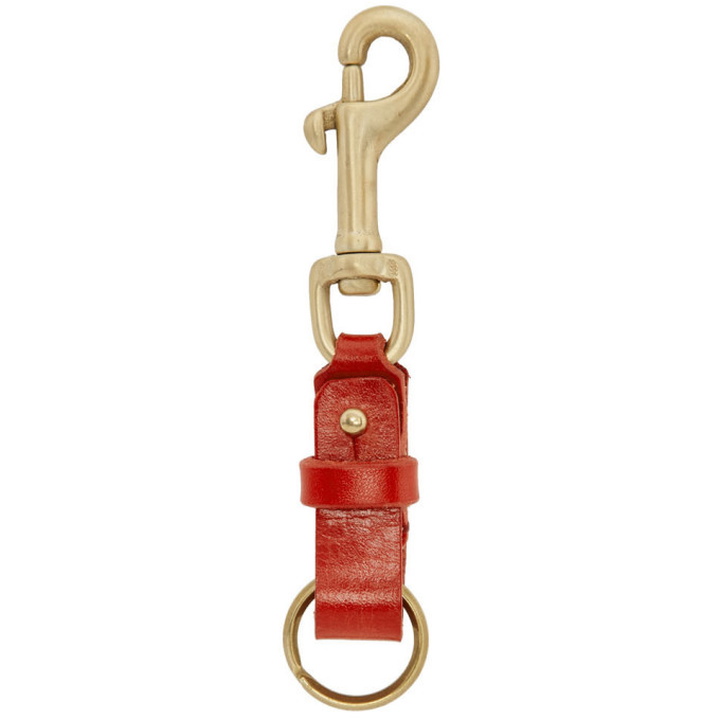 Photo: Maximum Henry Red Leather Keychain