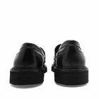 Vinnys Men's VINNY's Richee Tassel Loafer in Black Crust Leather/Suede