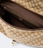 Gucci Jackie Flap Large GG canvas shoulder bag