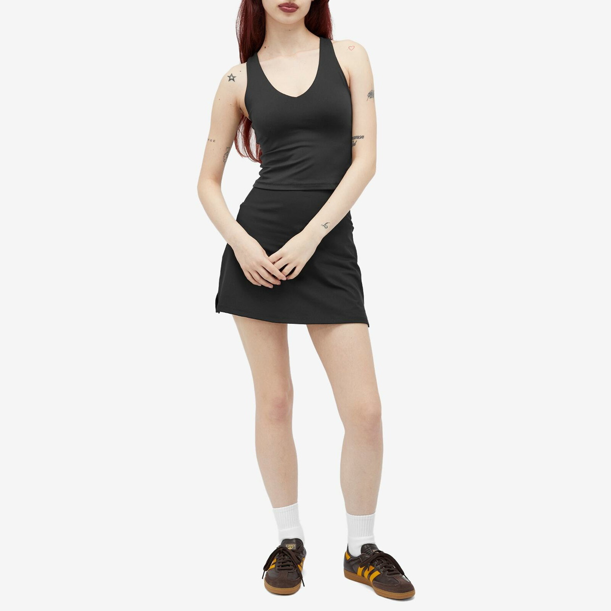 Girlfriend Collective Women's Sport Skort in Black