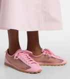 Jacquemus Tennis suede-trimmed sneakers