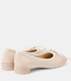 MM6 Maison Margiela Bow-detail ballet flats