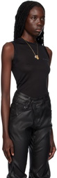 Liza Keane SSENSE Exclusive Black Rider Tank Top