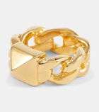 Valentino Rockstud chain ring