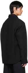 Balenciaga Black Shirt Jacket