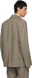Rier Gray Wool Jacket
