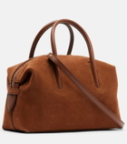 DeMellier Stockholm Small suede top-handle bag